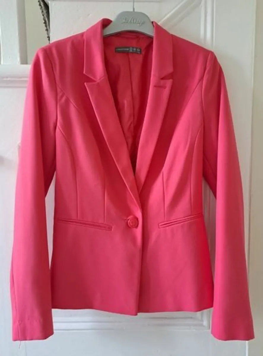 Pink jacket size 8 - Image 1