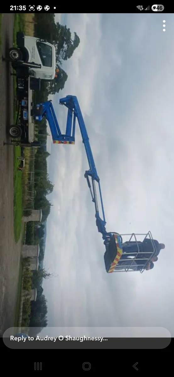 21 metre cherry picker hire - Image 2