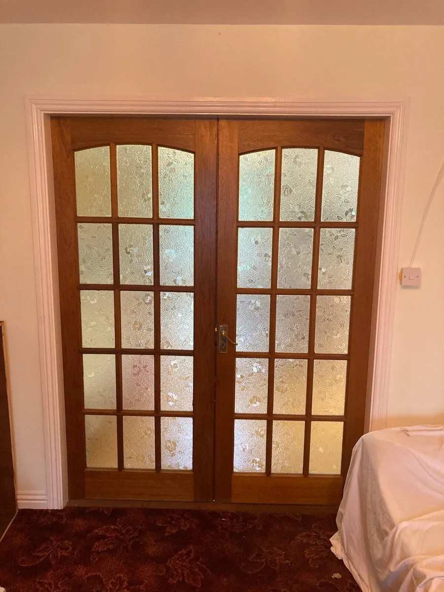 Internal Teak French Doors - Image 2