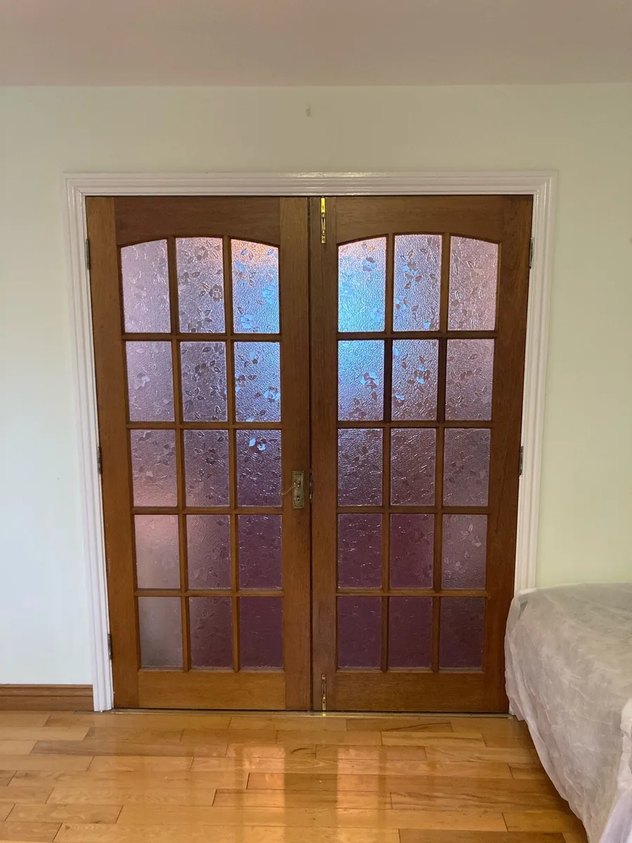 Internal Teak French Doors - Image 1