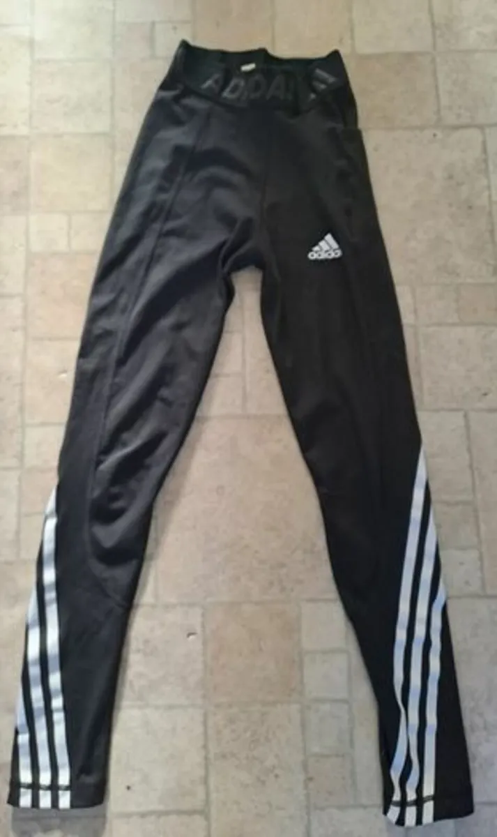 Adidas running pants Size 10 - Image 1