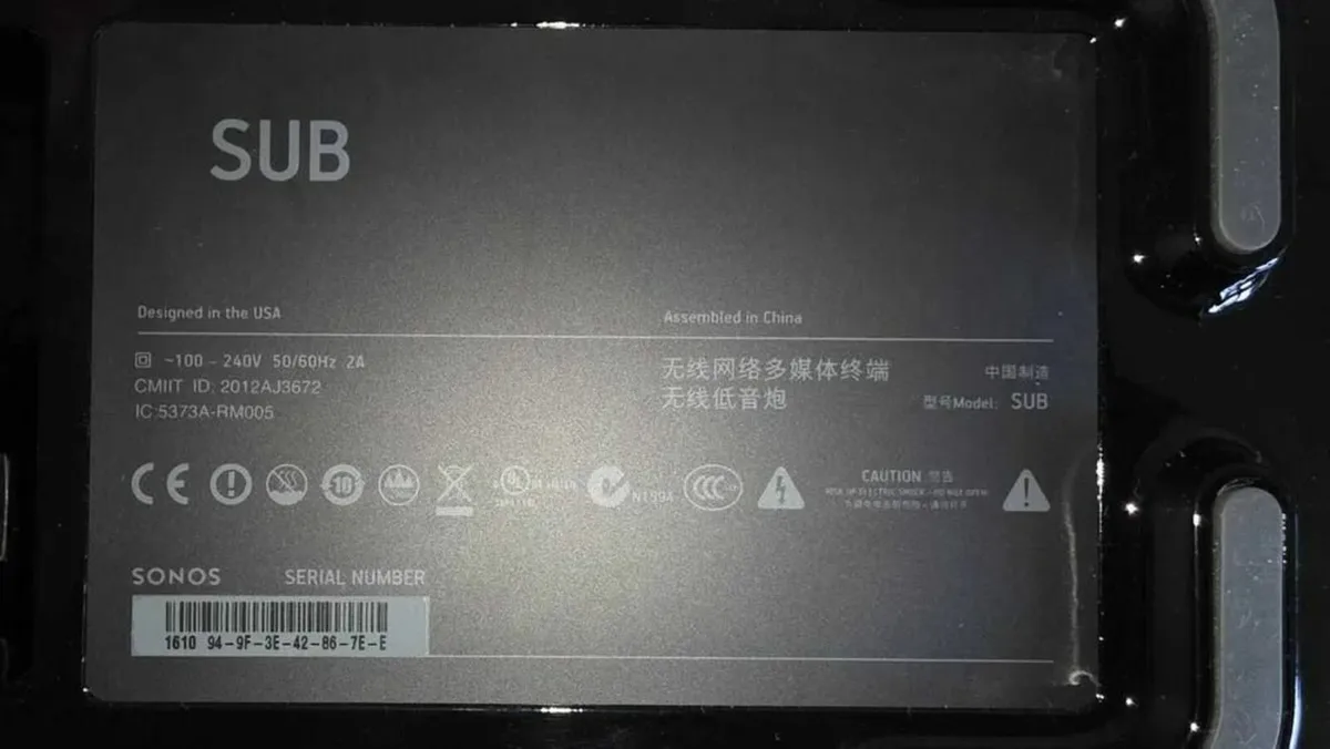 Sonos Sub Gen2 - Image 3