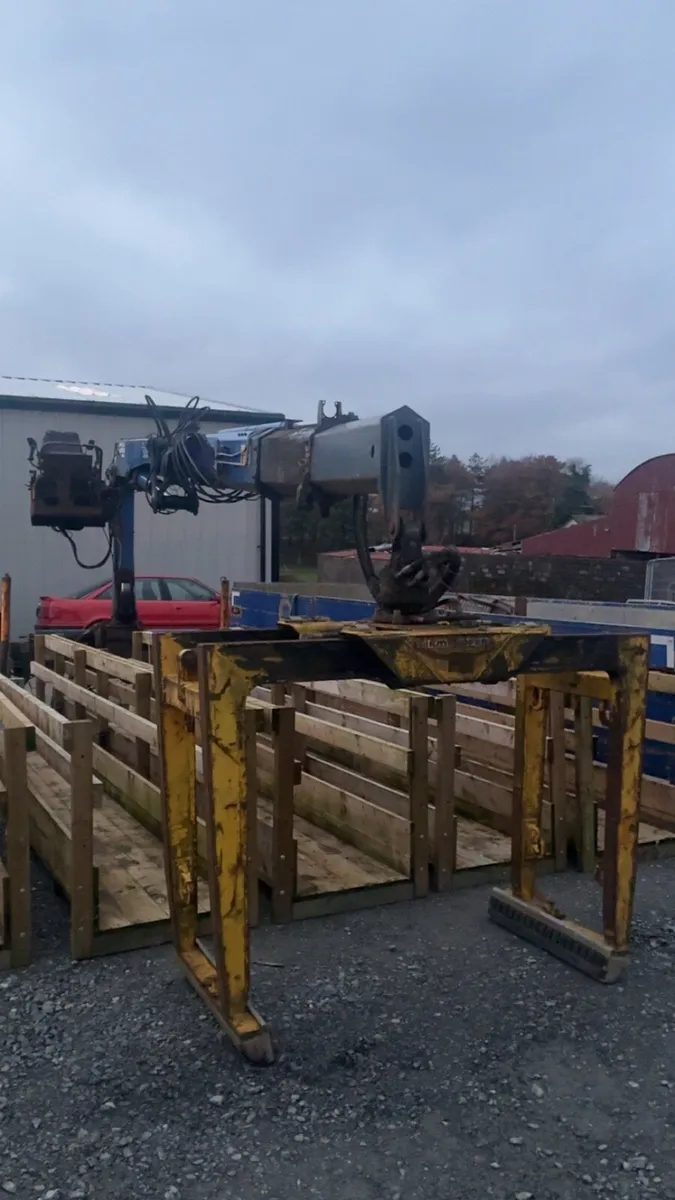 Copma 2000 130AW hi ab crane with block Grab - Image 2