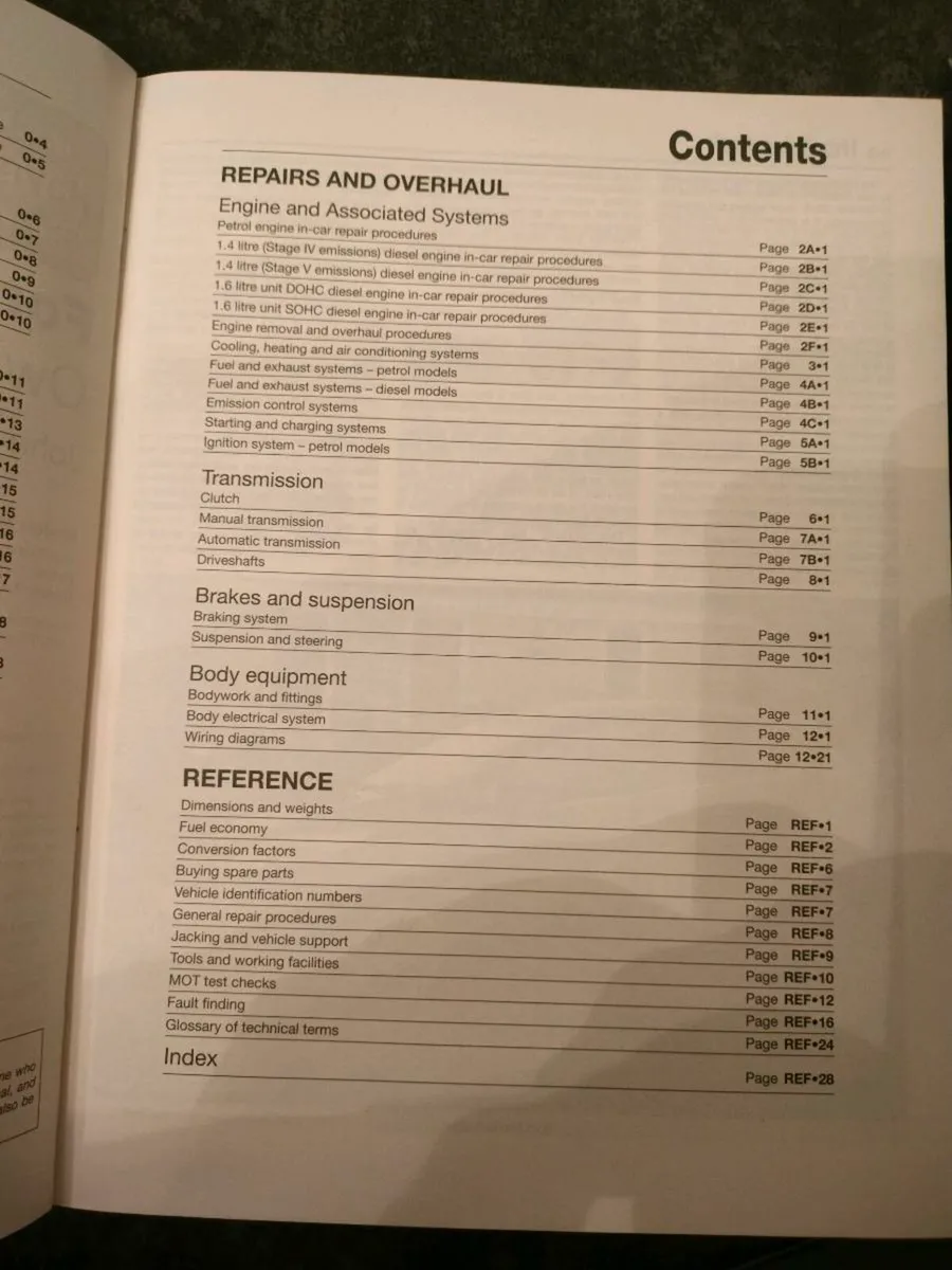 Ford Fiesta Haynes Manual - Image 3