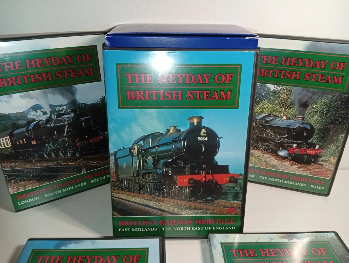 The Heyday Of British Steam Complete Dvd Collectio - Image 2