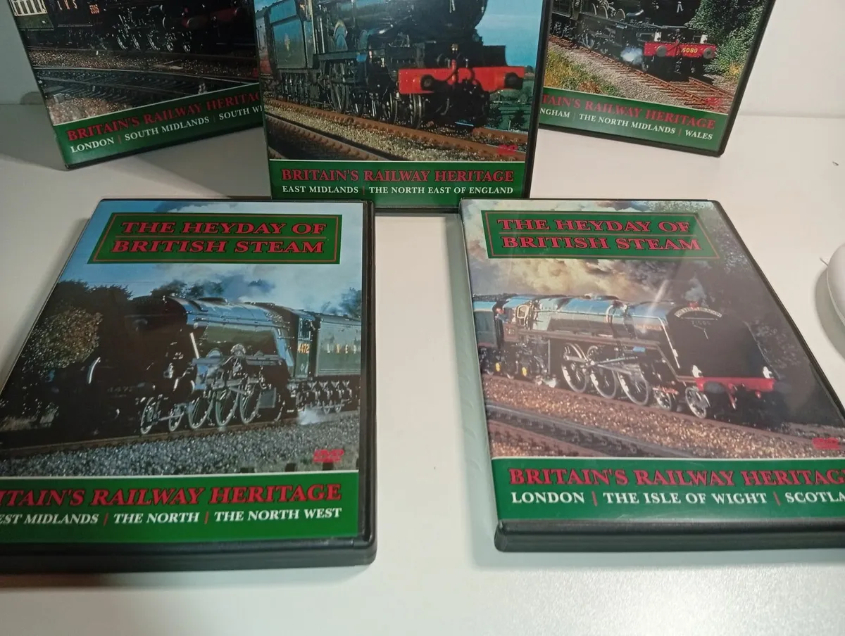 The Heyday Of British Steam Complete Dvd Collectio - Image 3