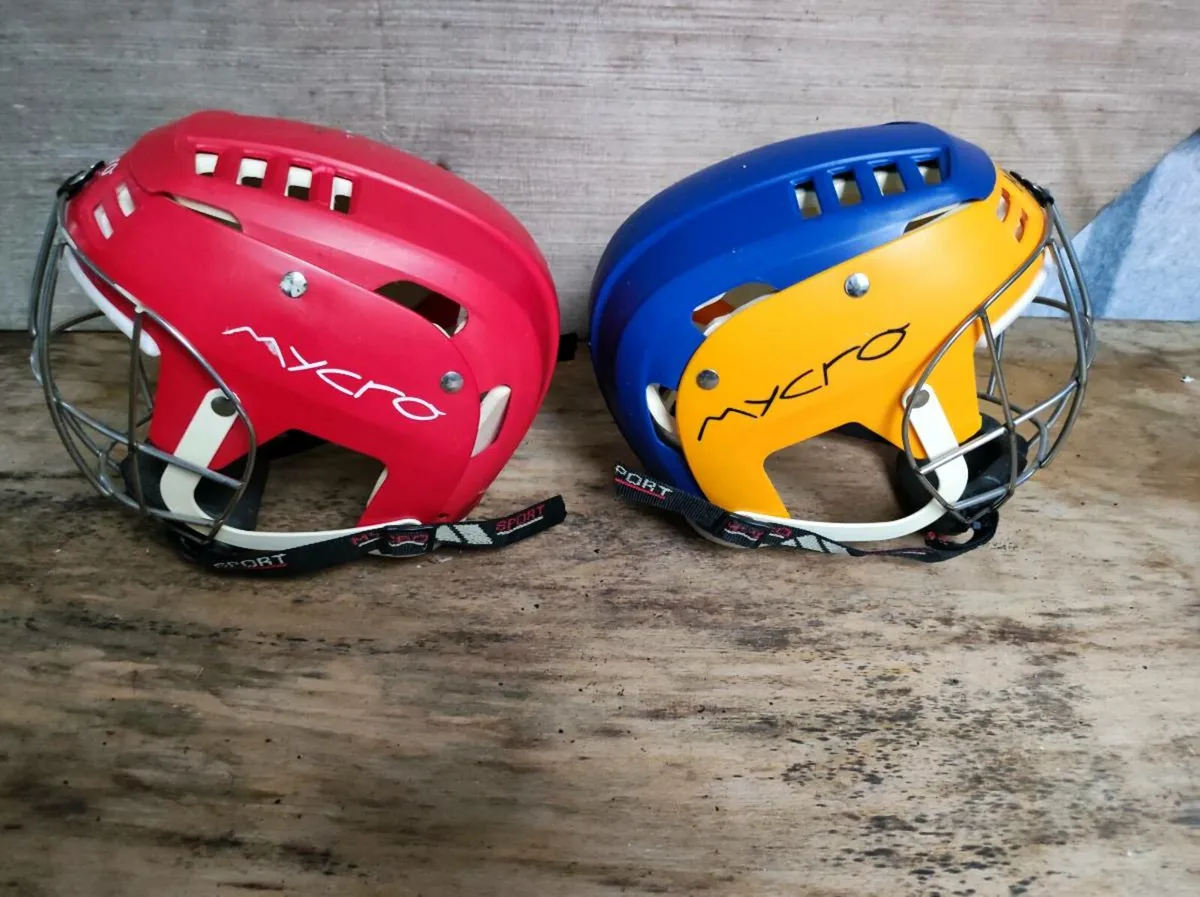 Mycro Hurling Adult Helmet x 2 - Image 1