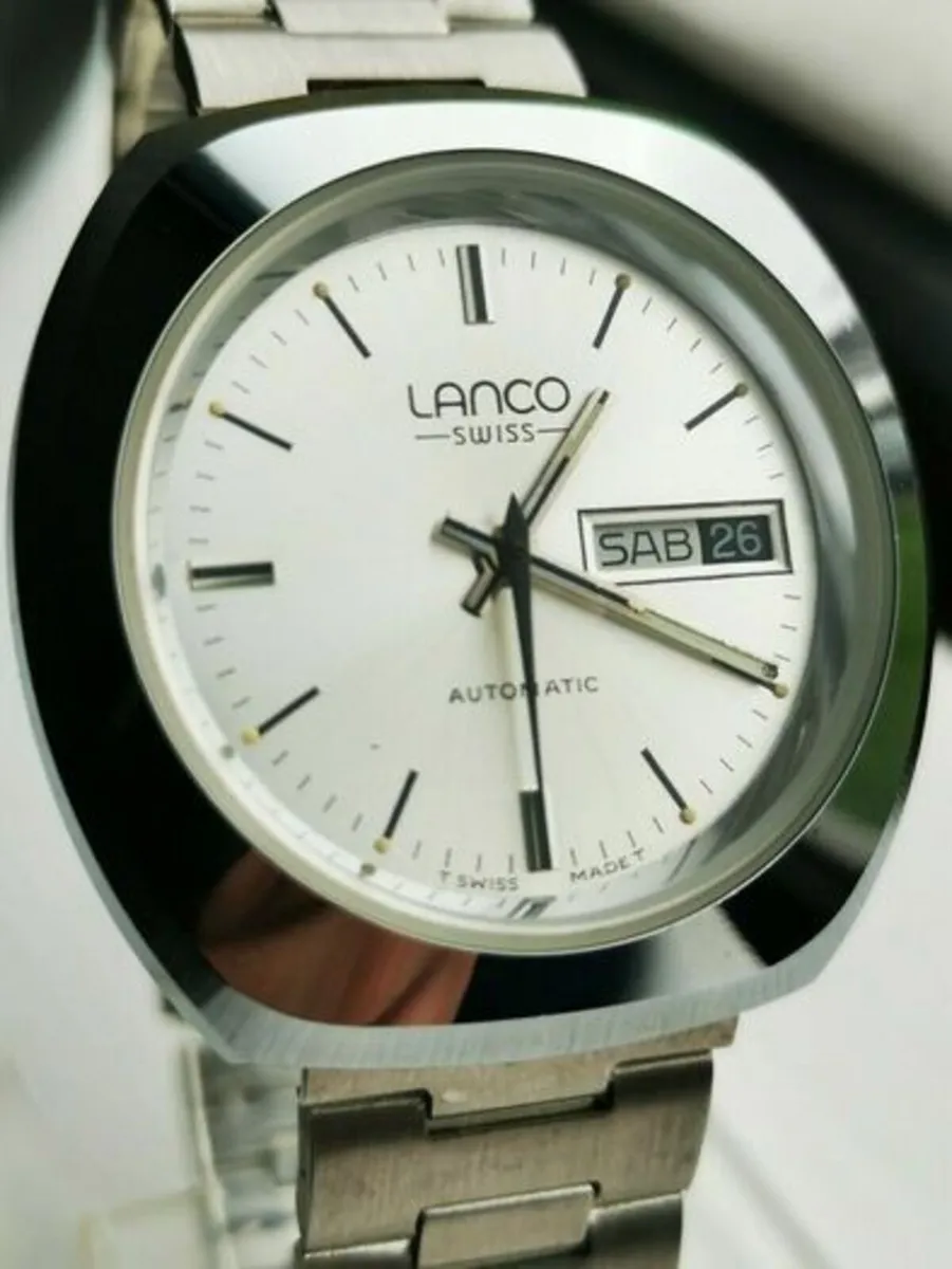 Vintage Lanco Automatic Swiss Watch - Image 1