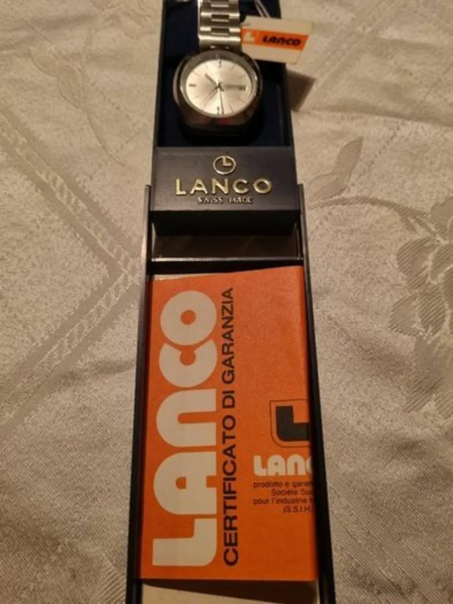 Vintage Lanco Automatic Swiss Watch - Image 2