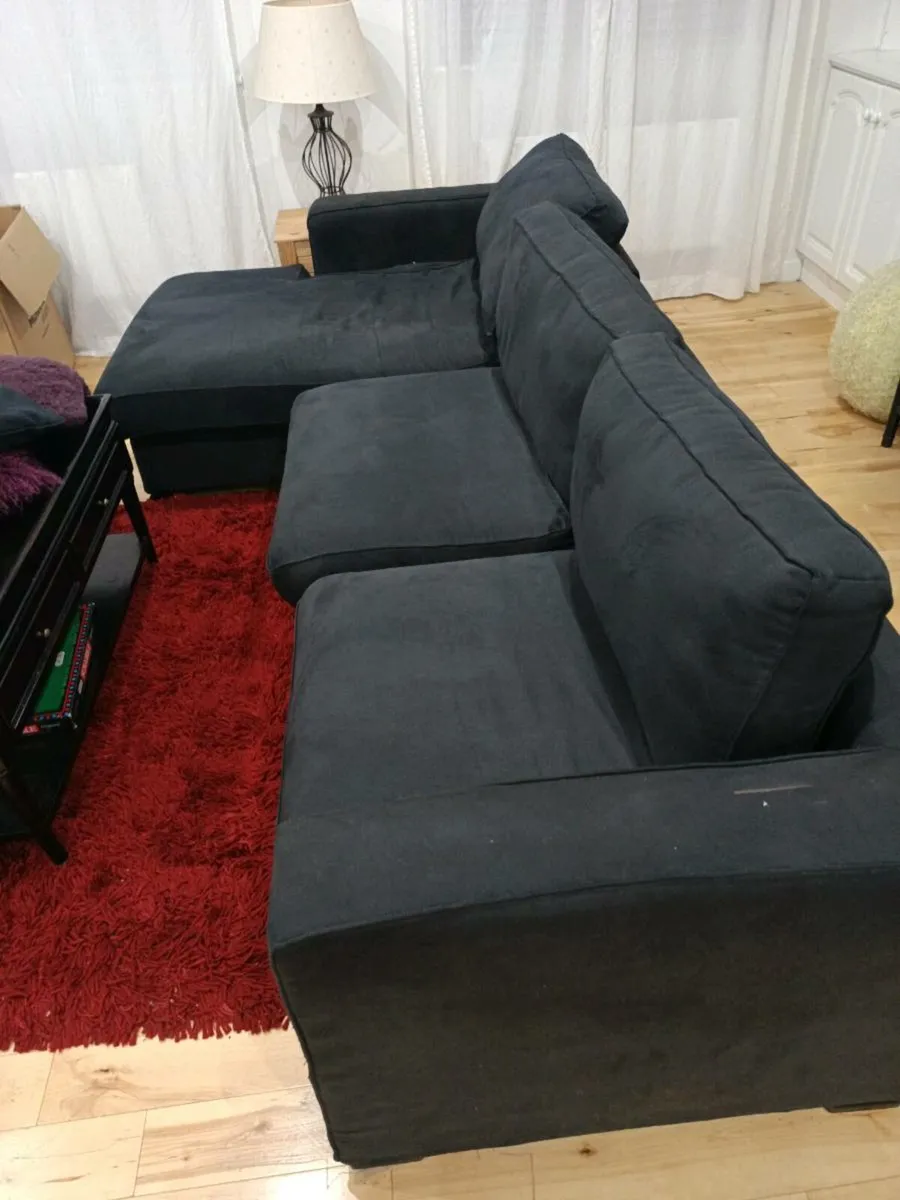 L shaped couch sofa - Image 2