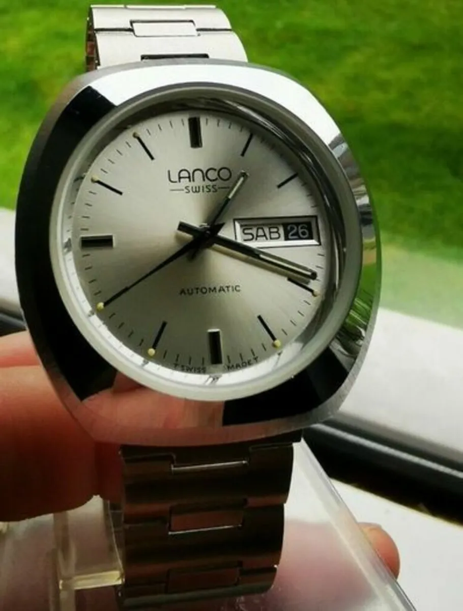 Vintage Lanco Automatic Swiss Watch - Image 3