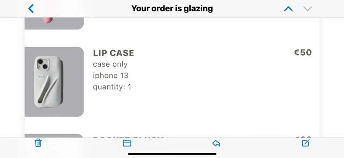 I phone 13 cases for lipgloss Rhode - Image 2
