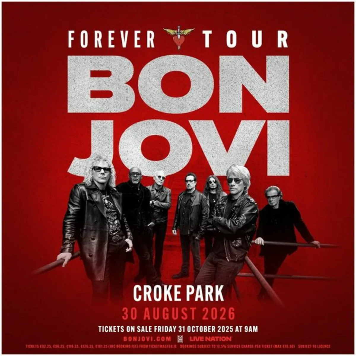 2 Bon Jovi Seated Tickets Croke Park