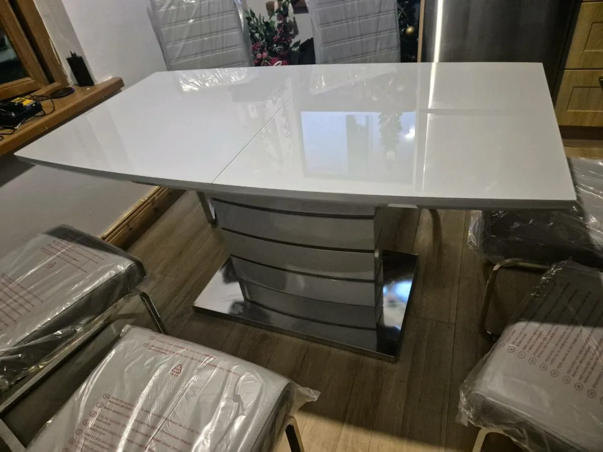 Chantelle dining table and chairs - Image 1