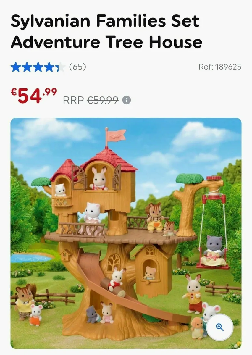 Sylvanian Families Set Adventure Tree House+Babies - Image 3