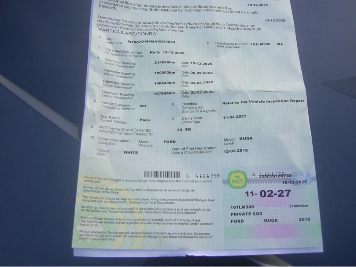 Ford Kuga C520 TITANIUM 2.0 TD 120 S6 M6 F 5DR FWD - Image 2