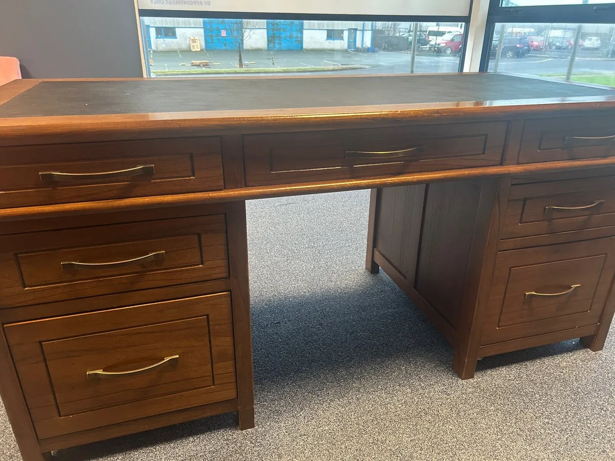 Ebony Office Desk - Image 1