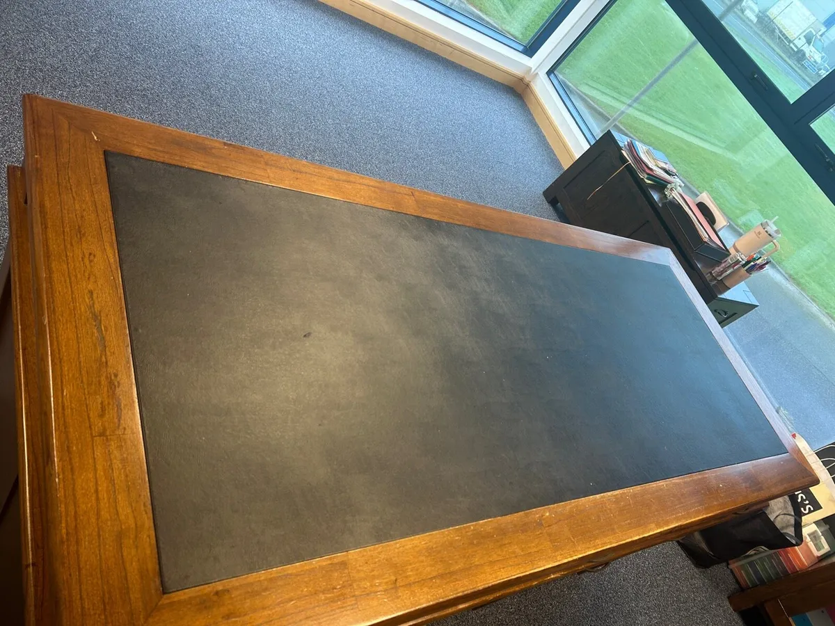 Ebony Office Desk - Image 3