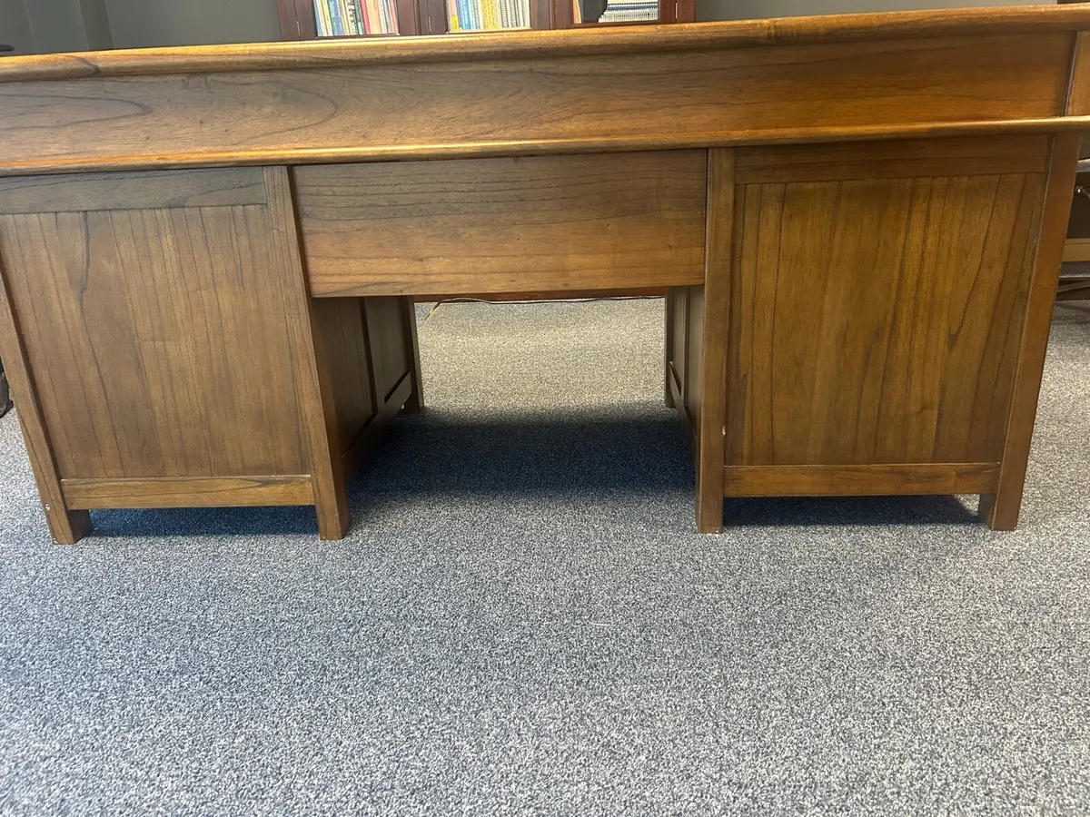 Ebony Office Desk - Image 4