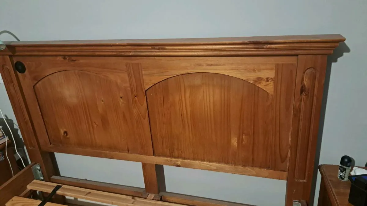 Kingsiz3 Bedframe and Double - Image 4