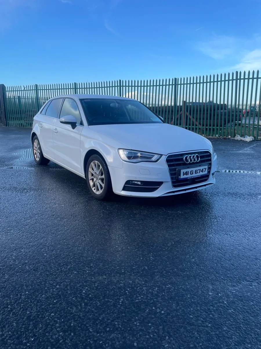 2014 White Audi A3 - Image 1