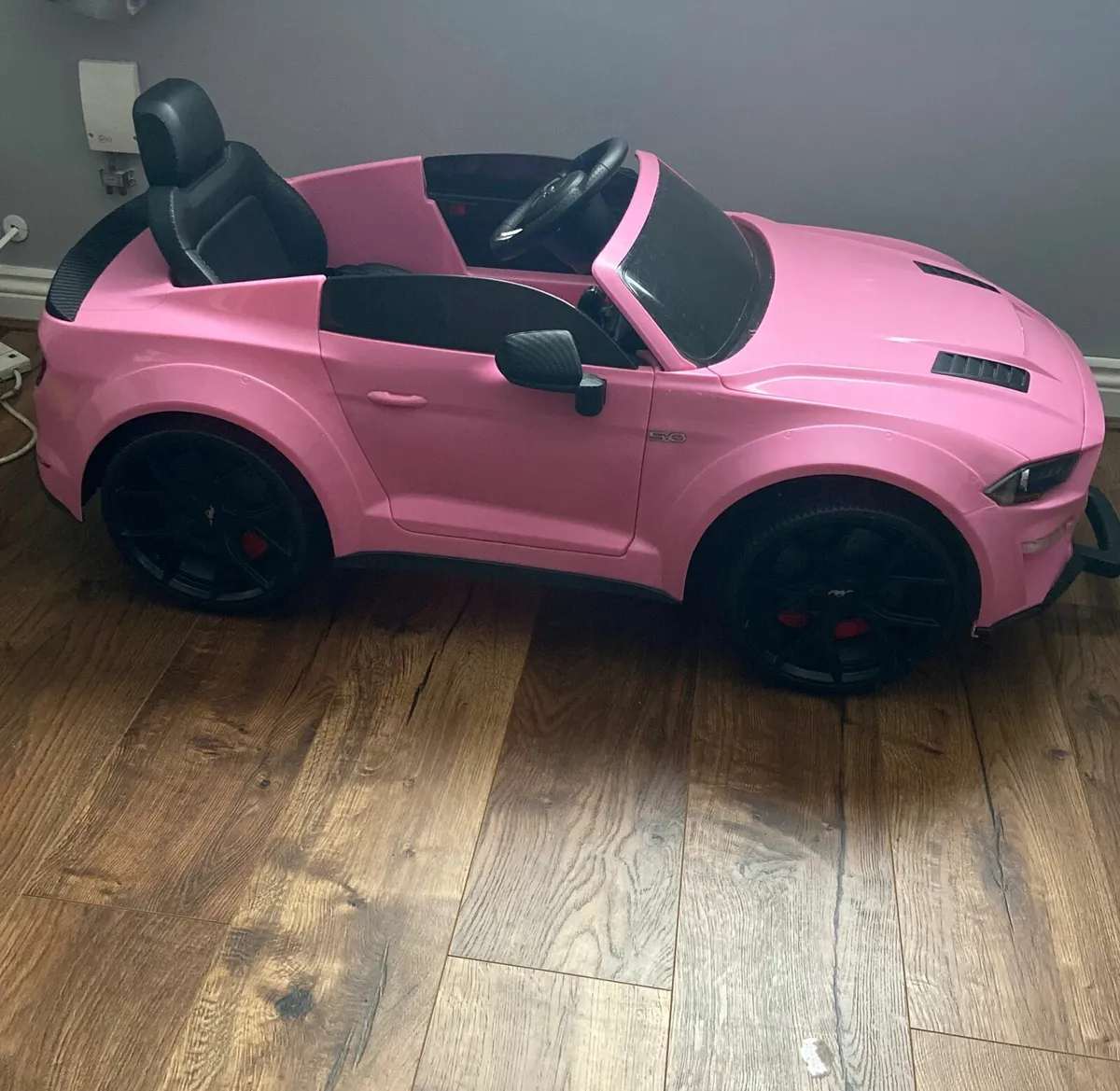 Pink Ford Mustang GT Drift ( chargeable battery ) - Image 1