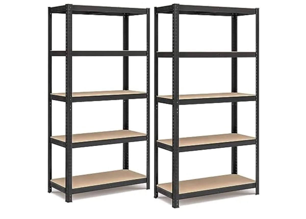 Heavy Duty Storage Shelving Units – Set of 4 - Image 2