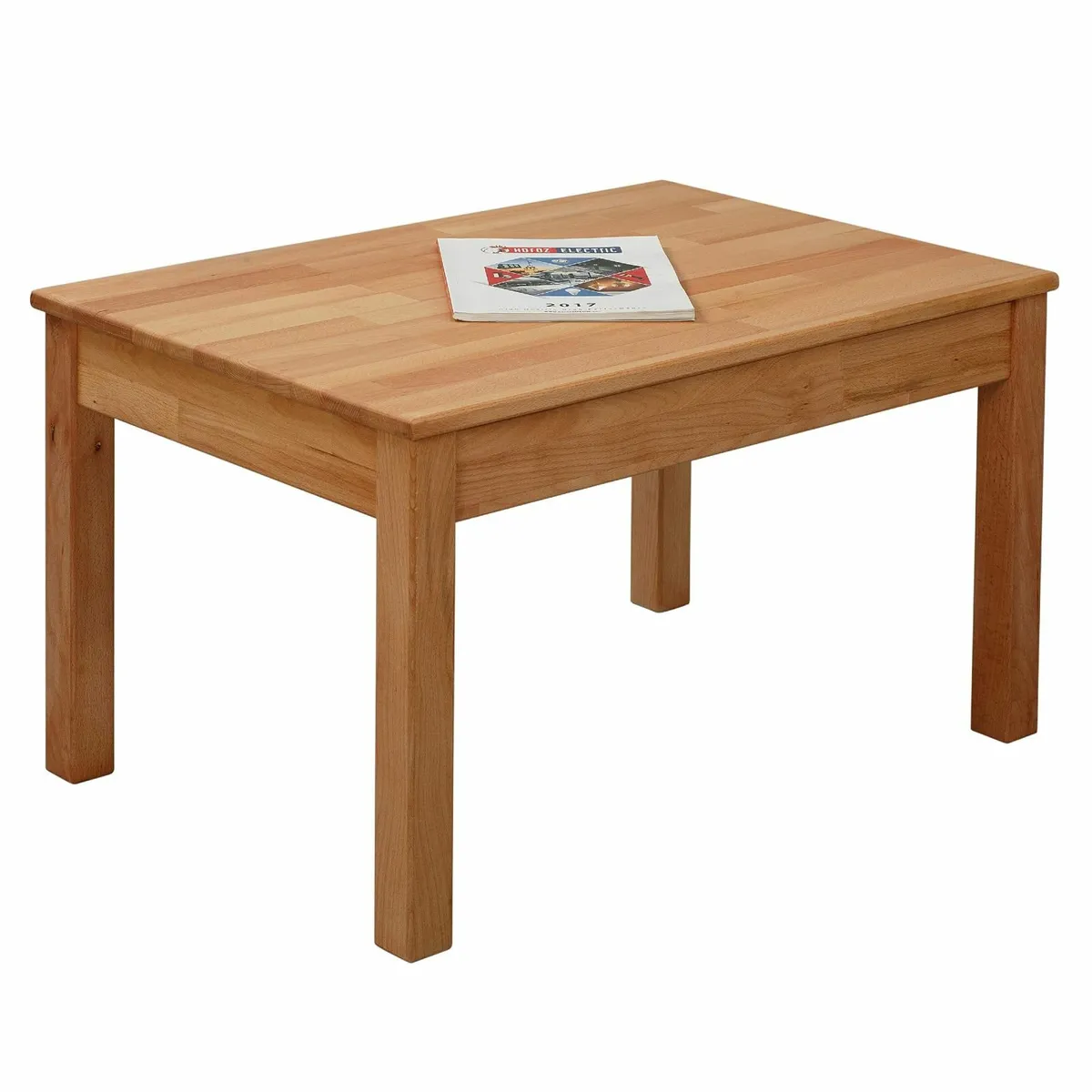 Tomas Solid Wood Coffee Table - Durable and - Image 3