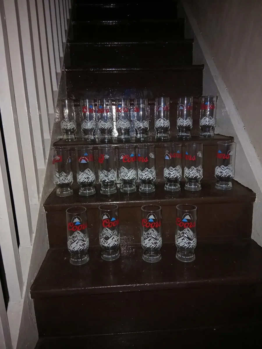 20 COORS PINT GLASSES - Image 1