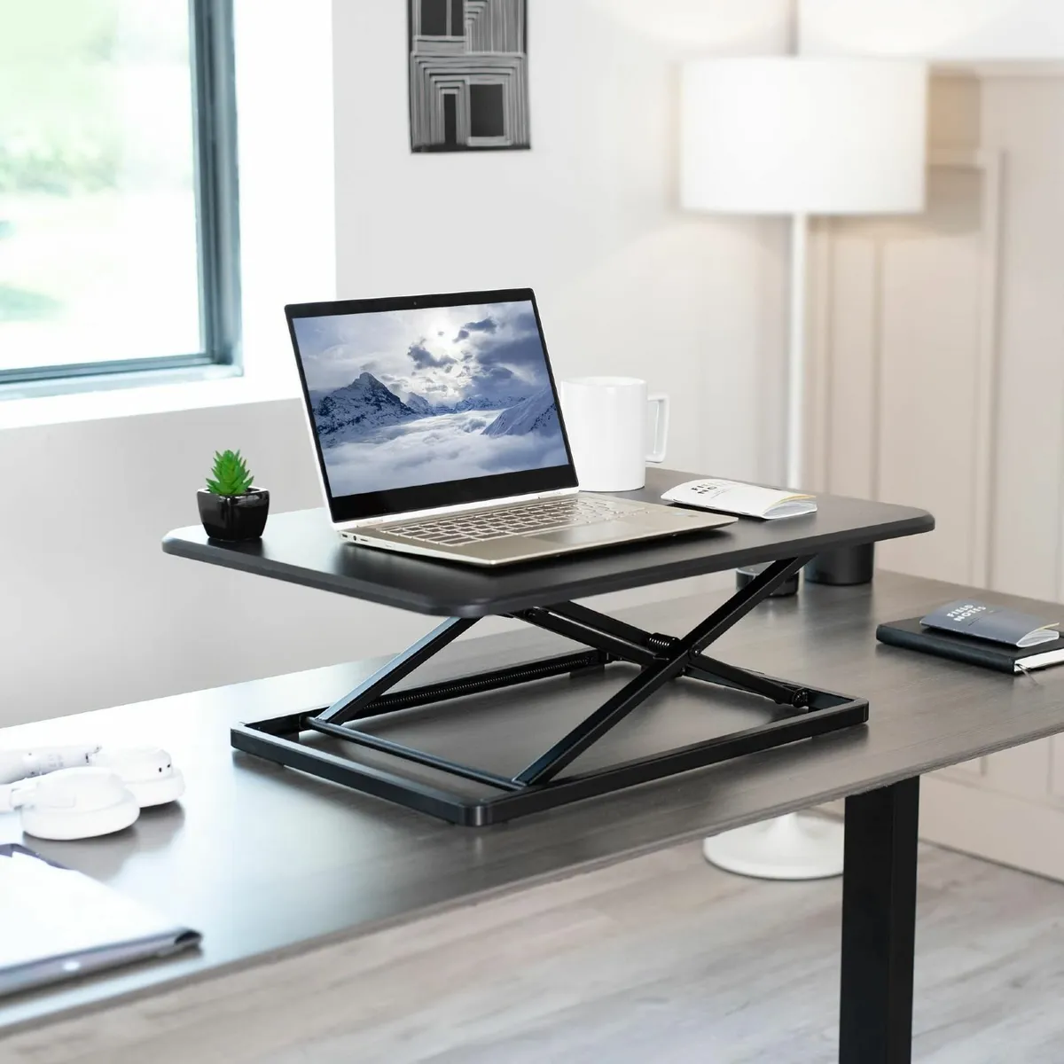 Ultra-Slim Single Top Height Adjustable Standing - Image 2