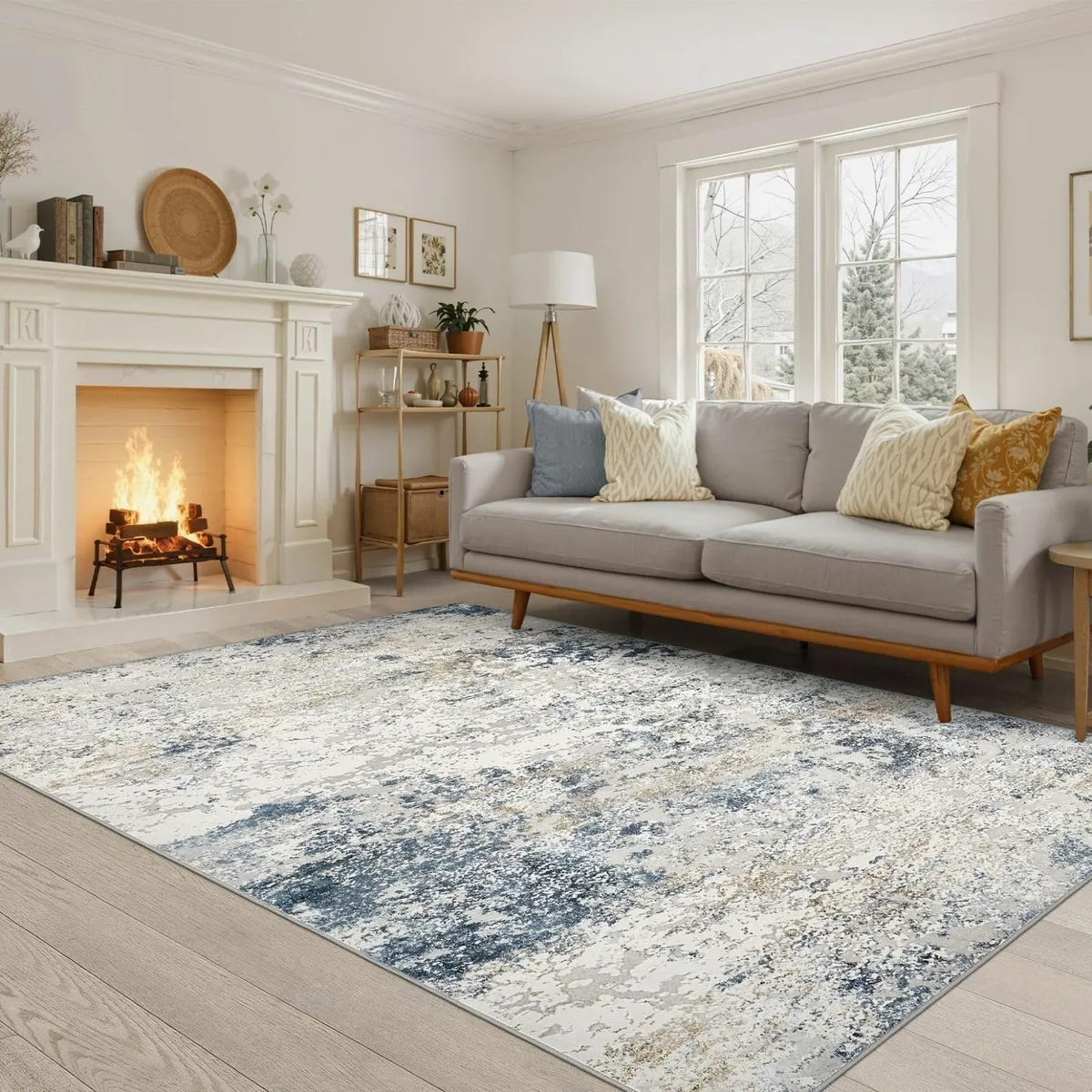 Rugs Living Room Washable - Area for Bedroom - Image 1