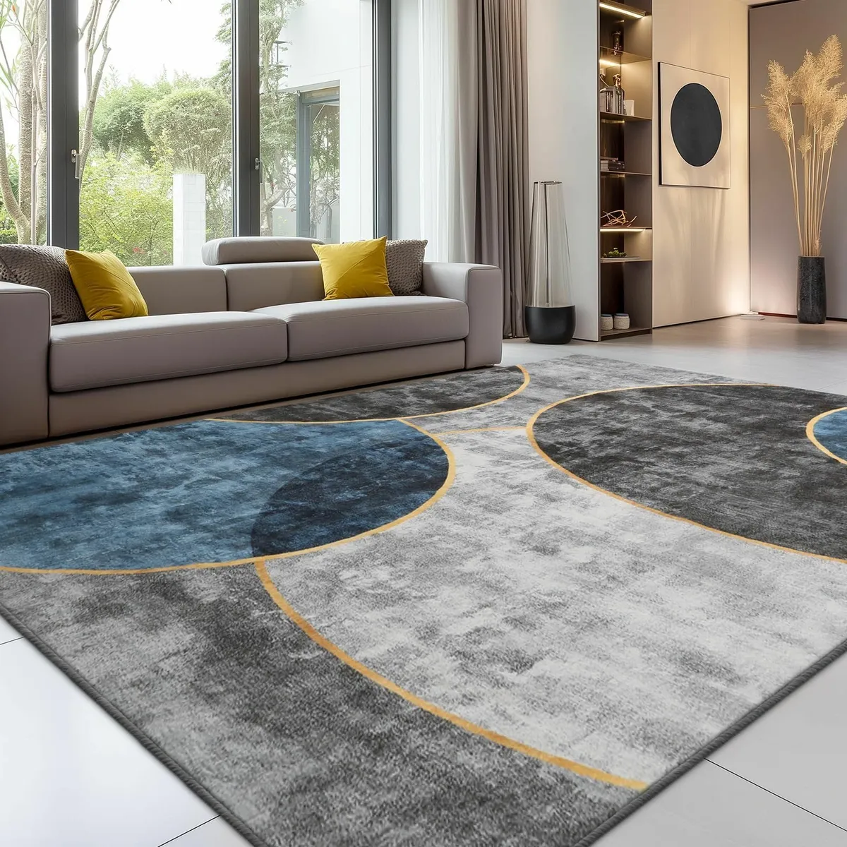 Rugs Living Room Large 160x230 - Machine Washable - Image 1