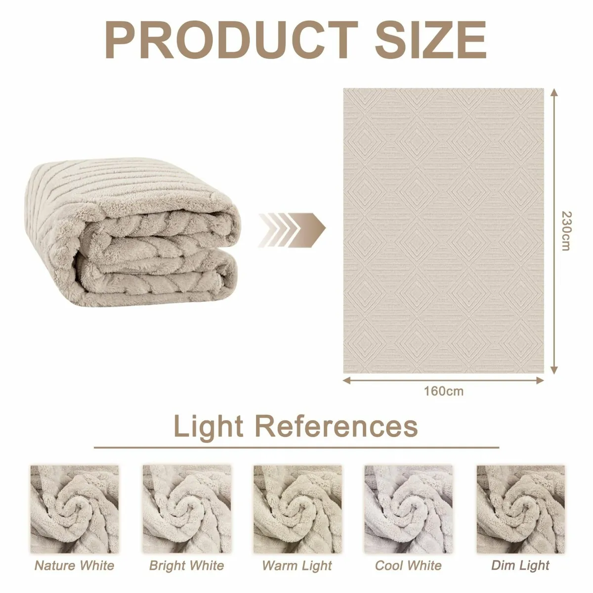 Capslapd Washable Rugs Living Room 160x230cm - Image 2