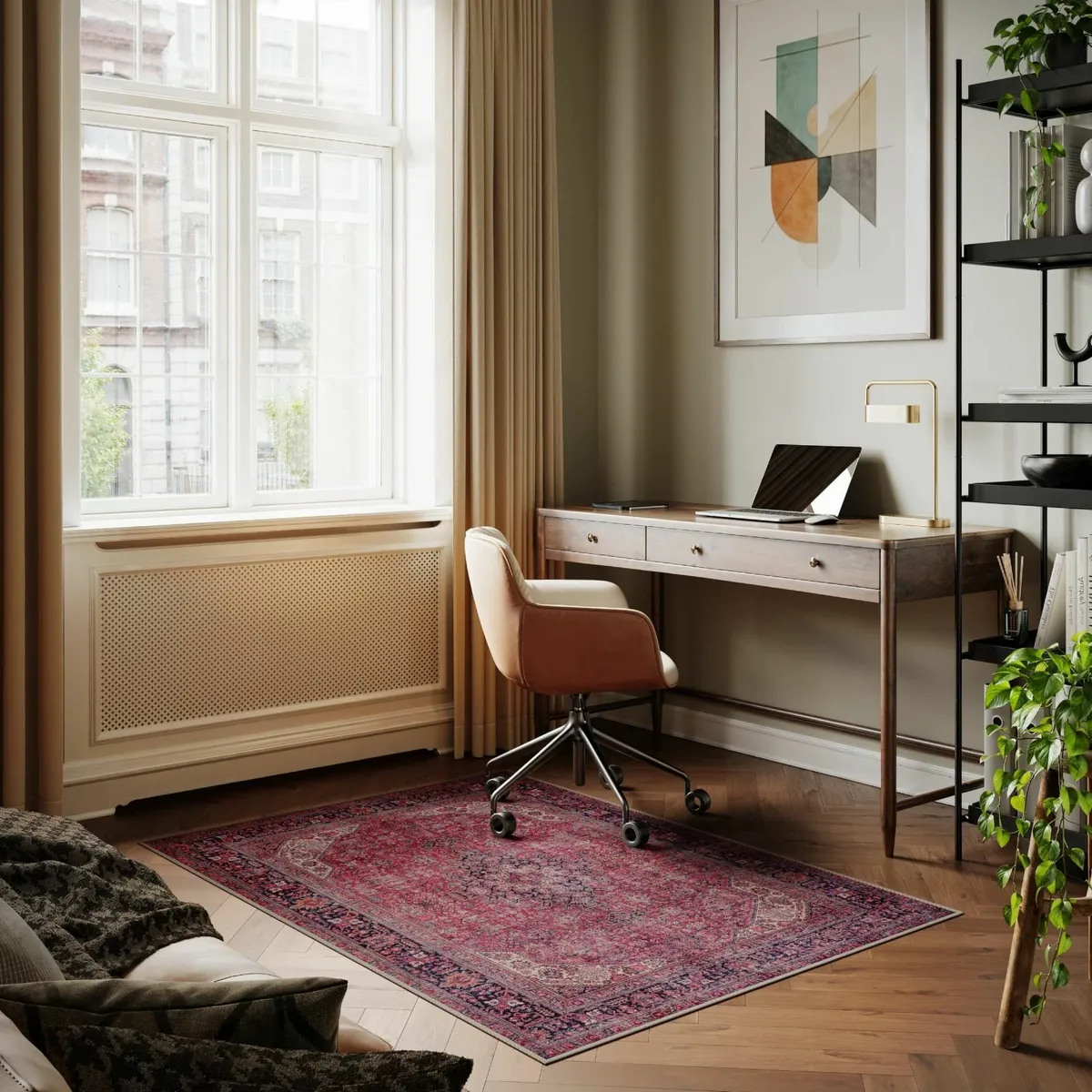 Machine Washable Rug 122x170cm 75% Recycled - Image 2