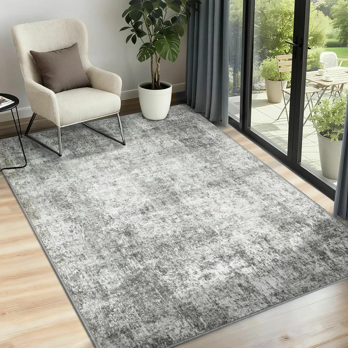 Washable Rugs Living Room 120x180 cm Modern - Image 1