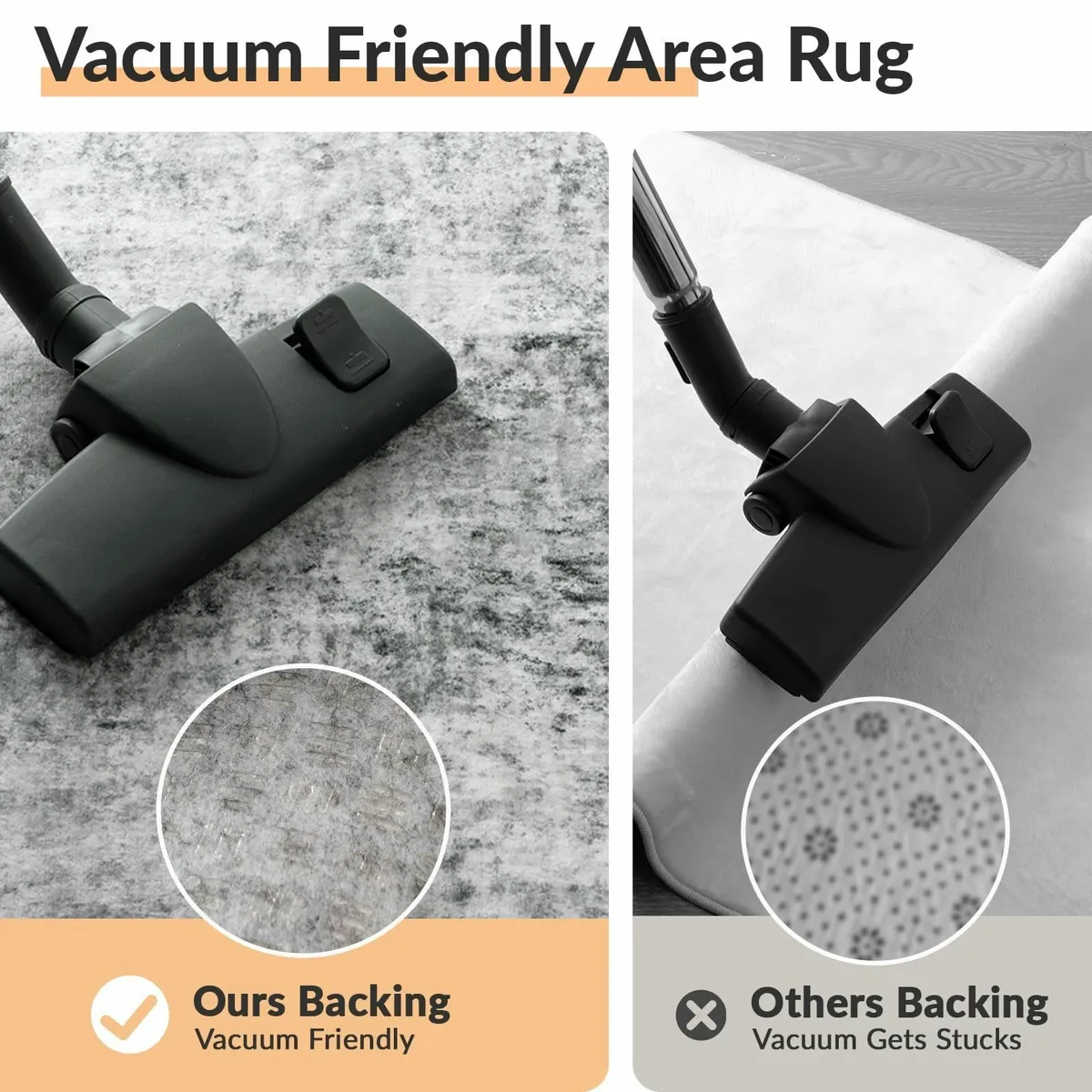 Washable Rugs Living Room 120x180 cm Modern - Image 2