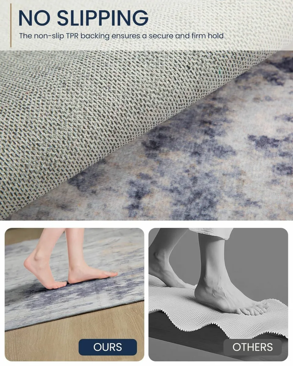 Modern Abstract Rugs Living Room 120x180 cm - Image 3