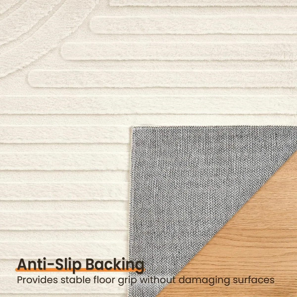 Large Rugs for Living Room 200x290 Washable Anti - Image 3