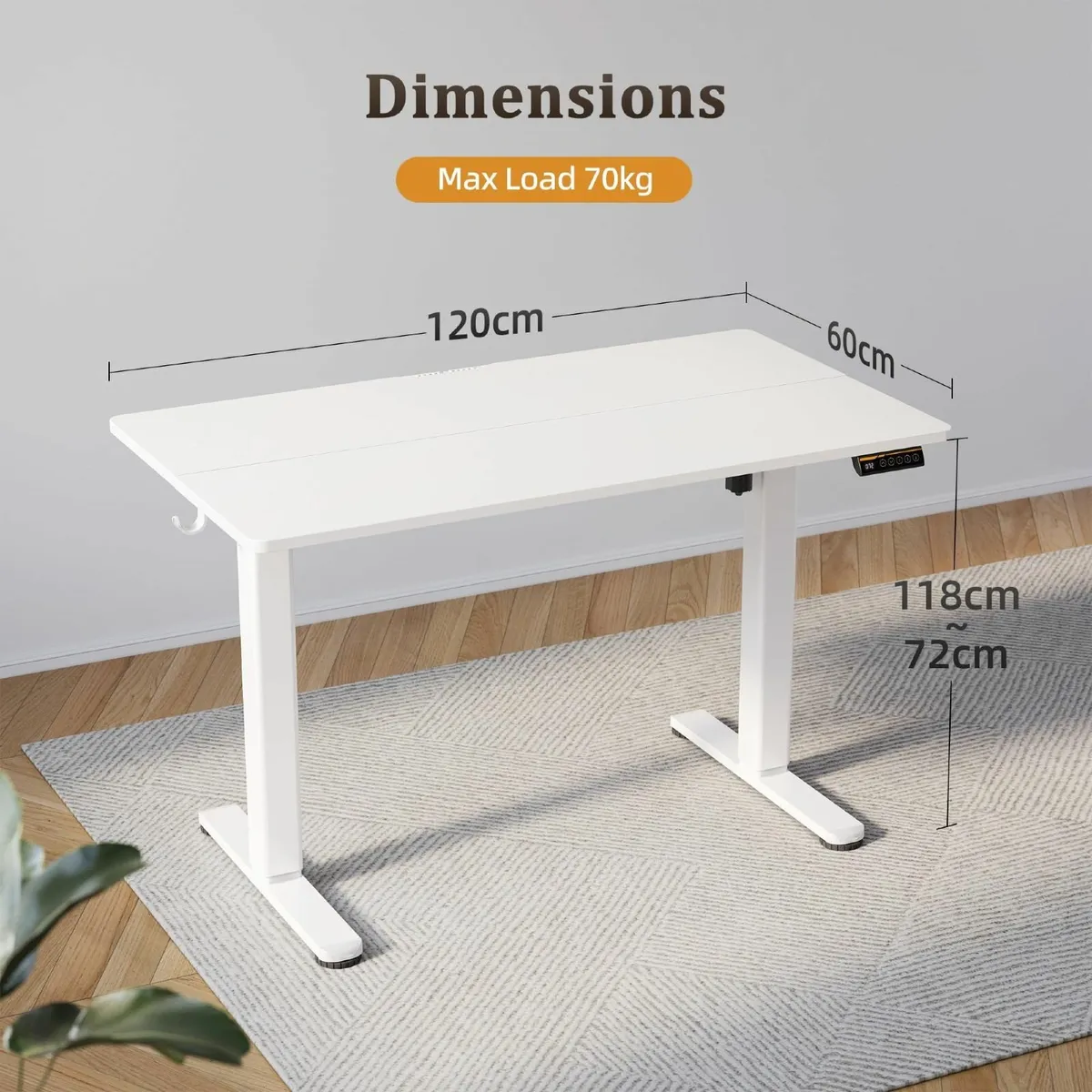 Electric Standing Desk Adjustable Height Stand up - Image 3
