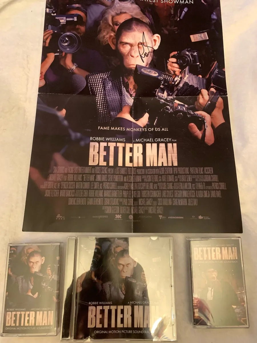 Better man signed  and cd 2 tapes new - Image 2