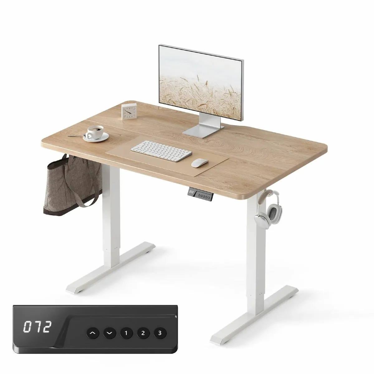 Electric Standing Desk For Gaming 100 x 60 cm - Image 1