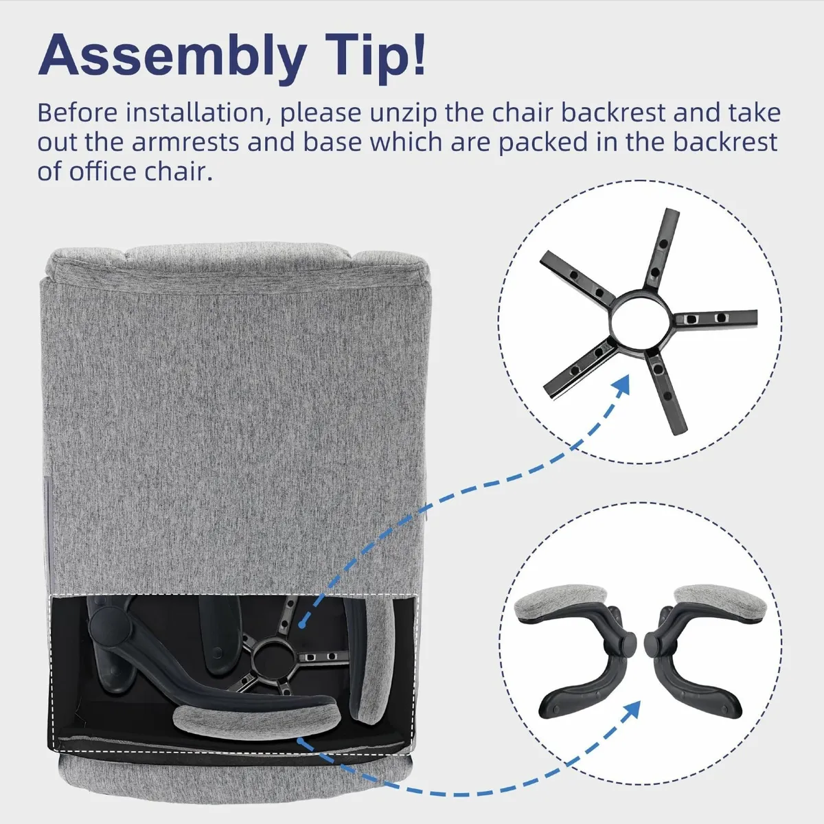 Home Office Chairs High Back Ergonomic Computer - Image 4