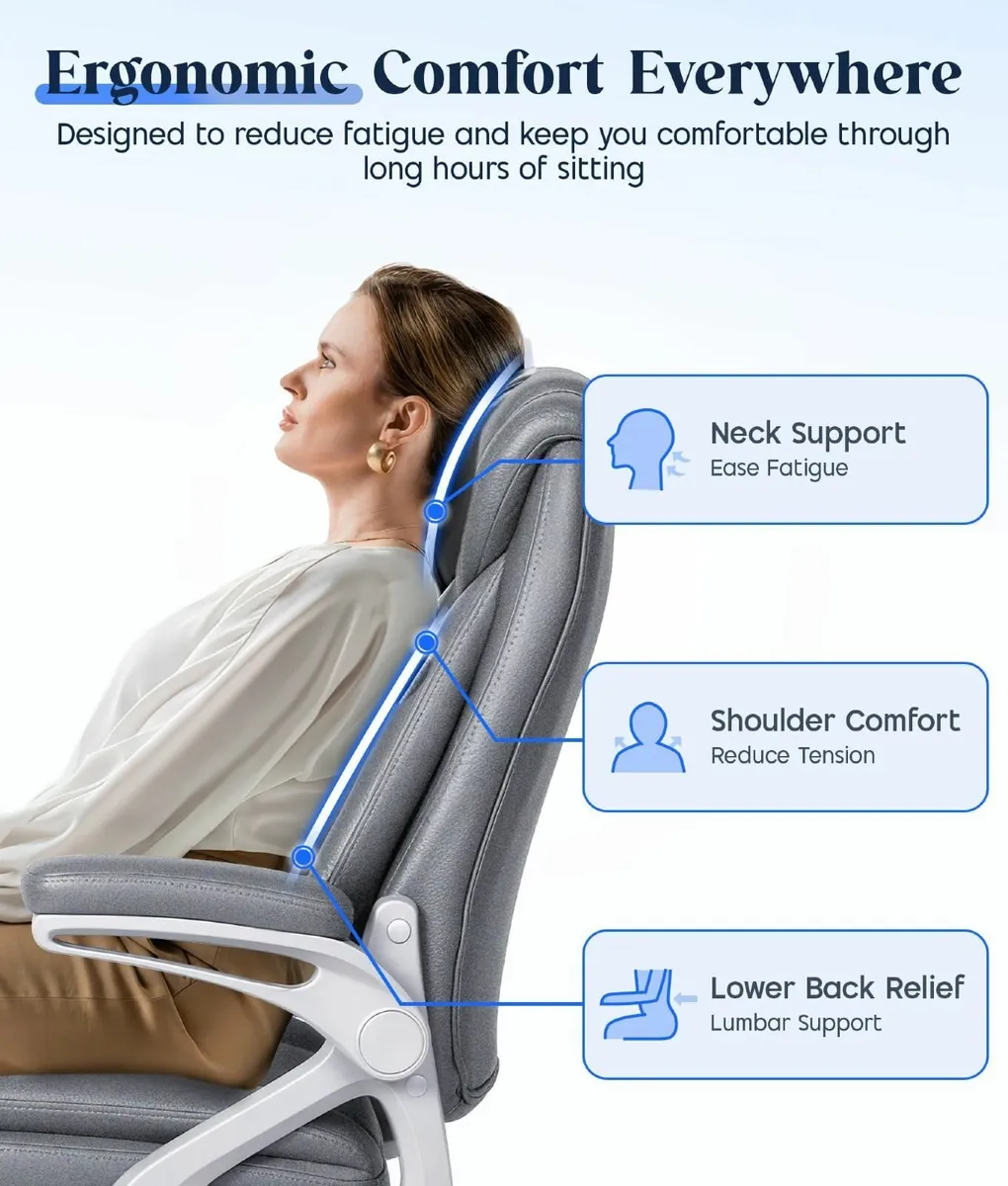Executive Office Chair High Back Ergonomic - Image 2