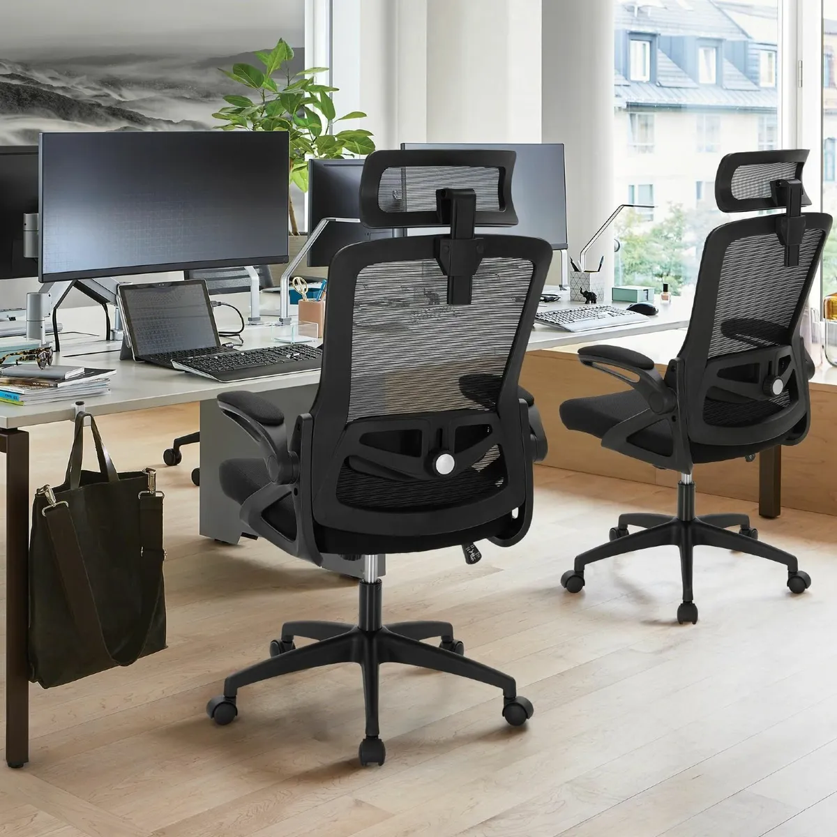 Ergonomic Office Desk Chair Breathable Mesh - Image 2