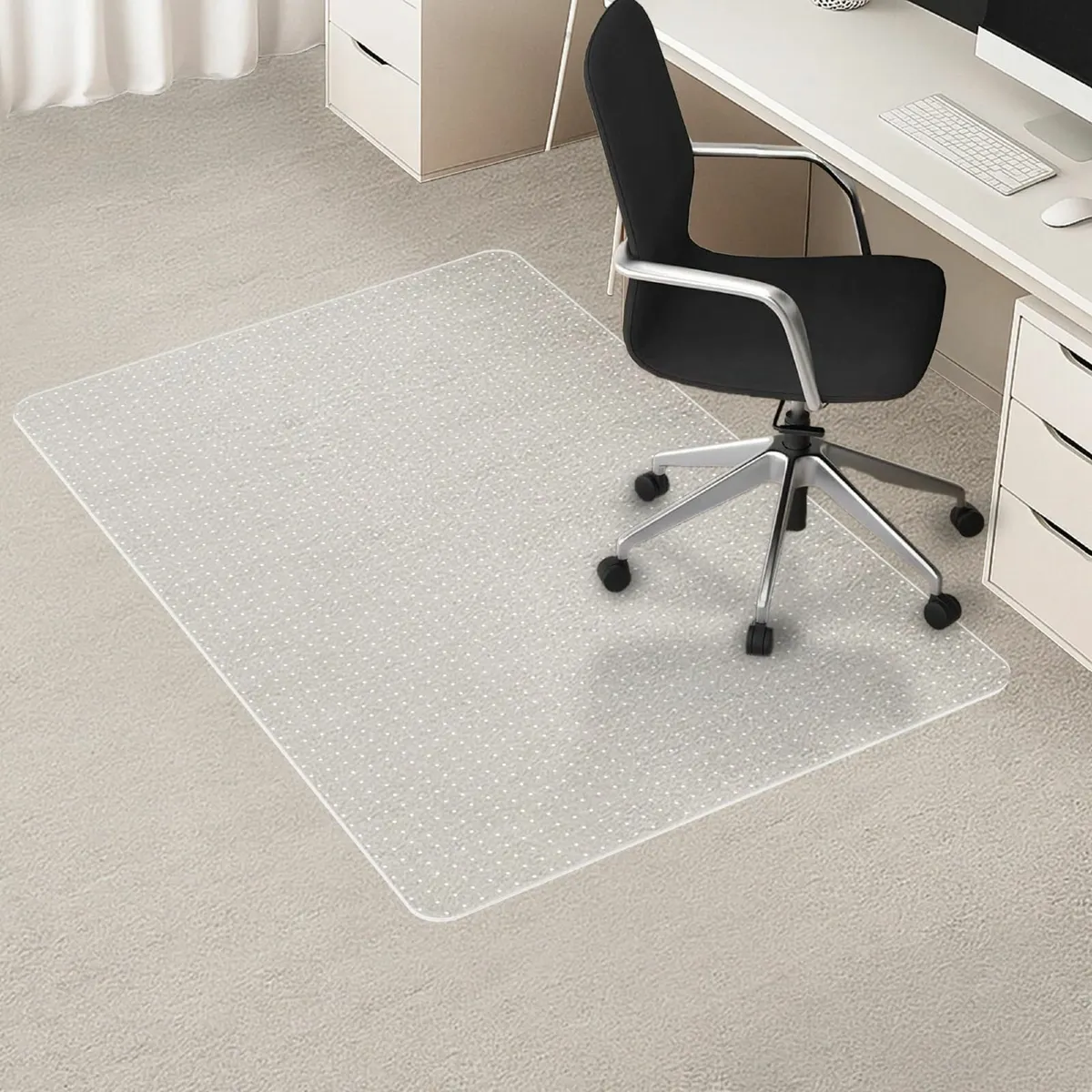 Office Chair Mat for Low Pile Carpeted Floor - Image 1