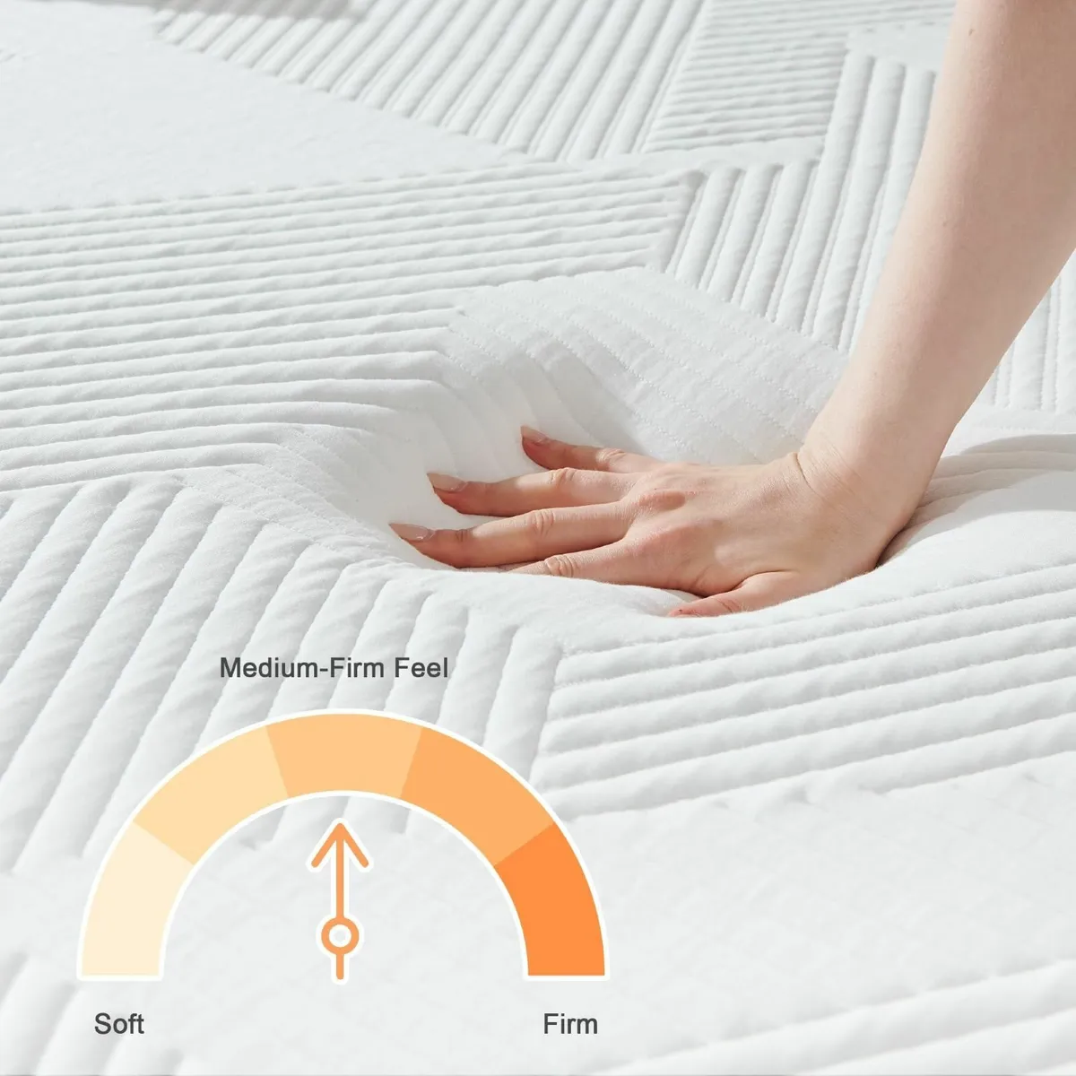 Mattress 22cm Thickness Double with Memory Foam - Image 4
