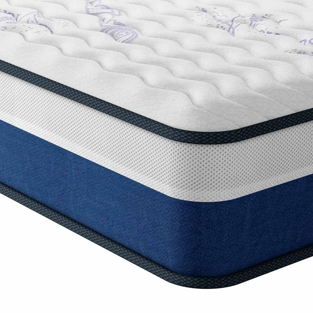 Single Mattress 10 Inch Hybrid Size with Breathabl - Image 1
