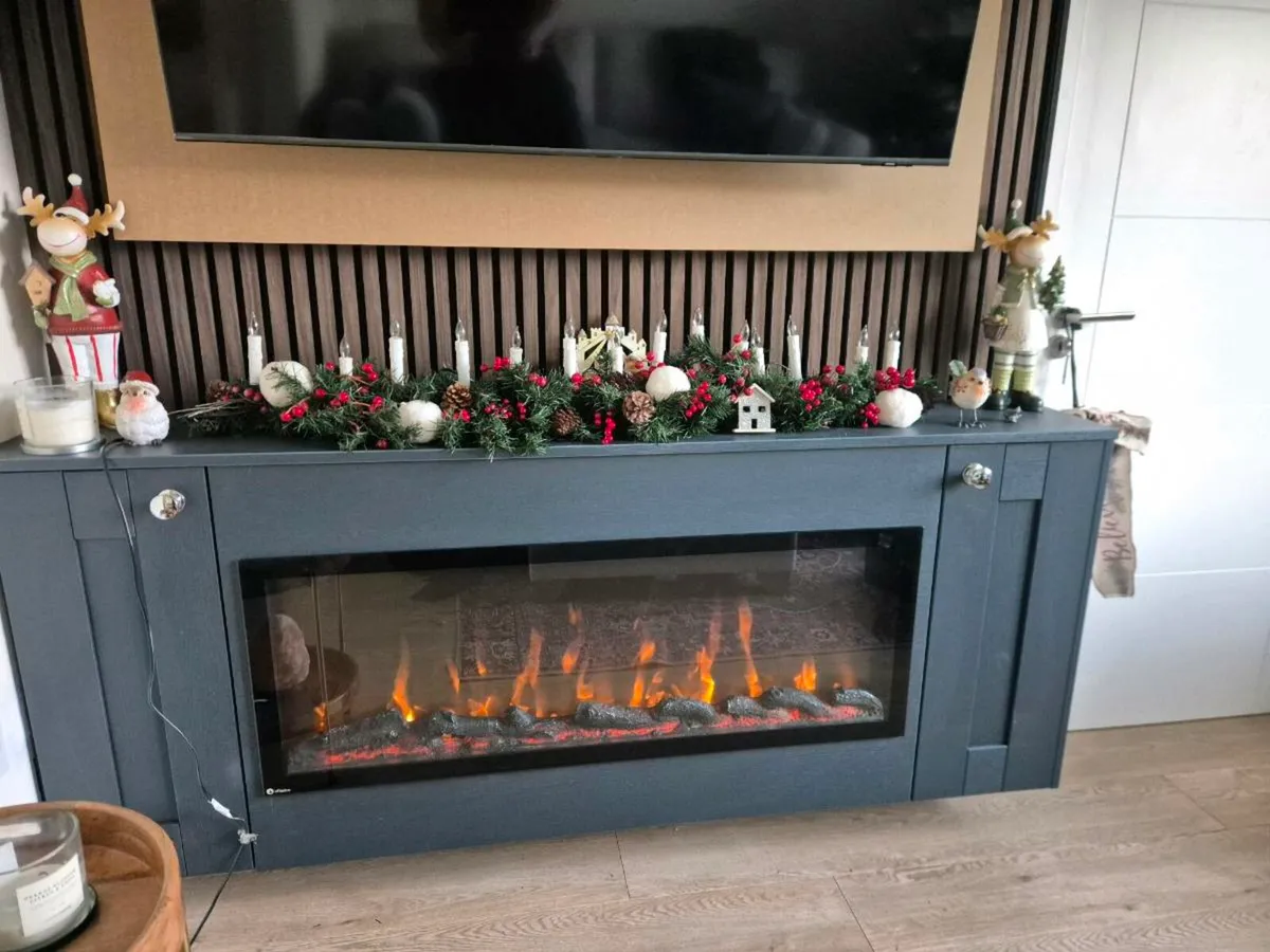 50inch electric fireplace.  FREE delivery all Irl. - Image 1