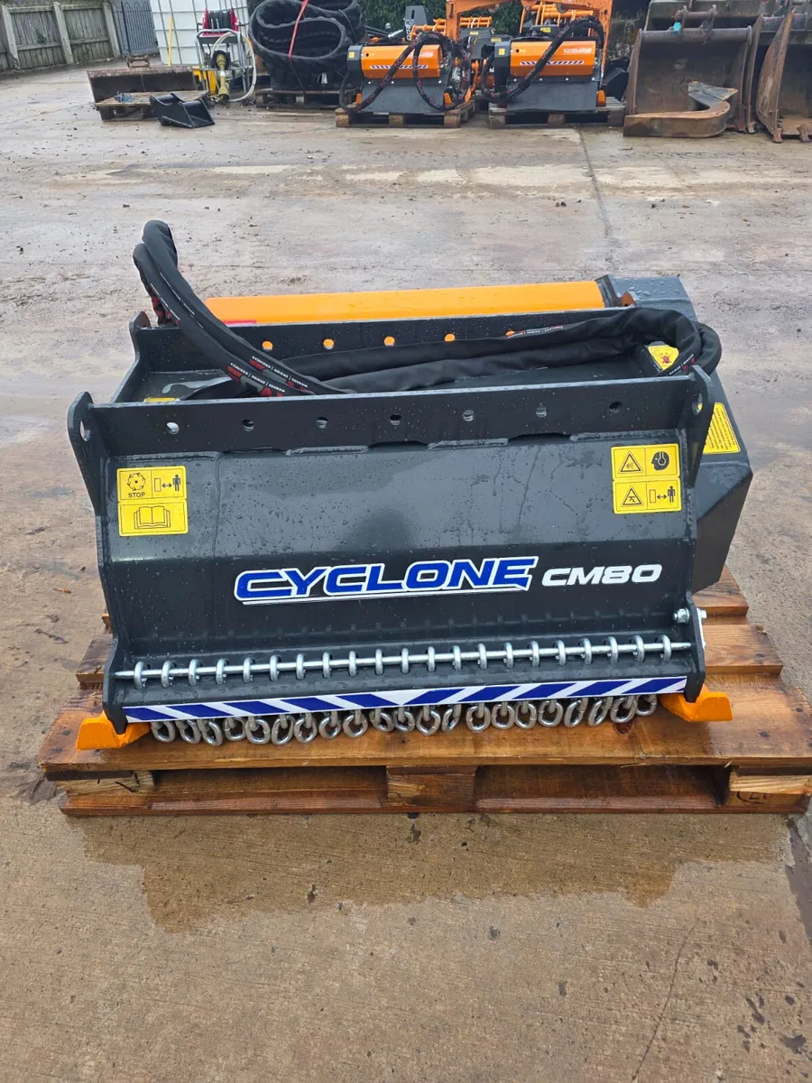 NEW MDE CYCLONE CM80 FLAIL FOR 3 TON - Image 1