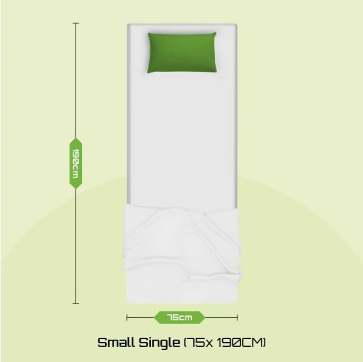 Quilted Brick Sprung Hybrid Small Single Mattress - Image 3
